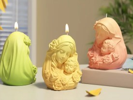 Molde silicona madre con hijo